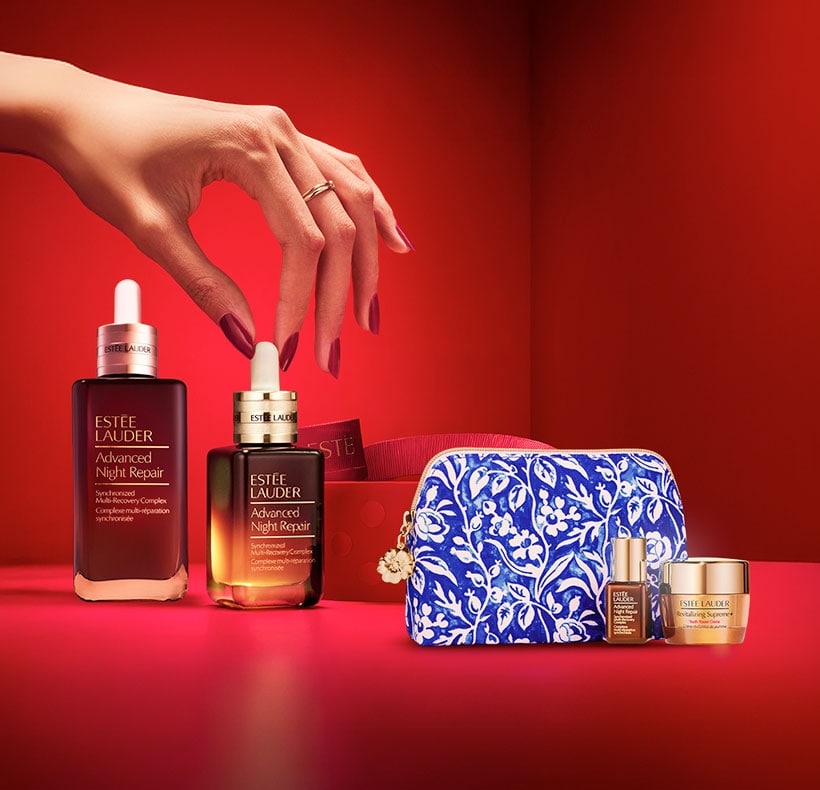 En la compra de cualquier producto Advanced Night Repair llévate de regalo Set con Mini Revitalizing Supreme+ y Advanced Night Repair.