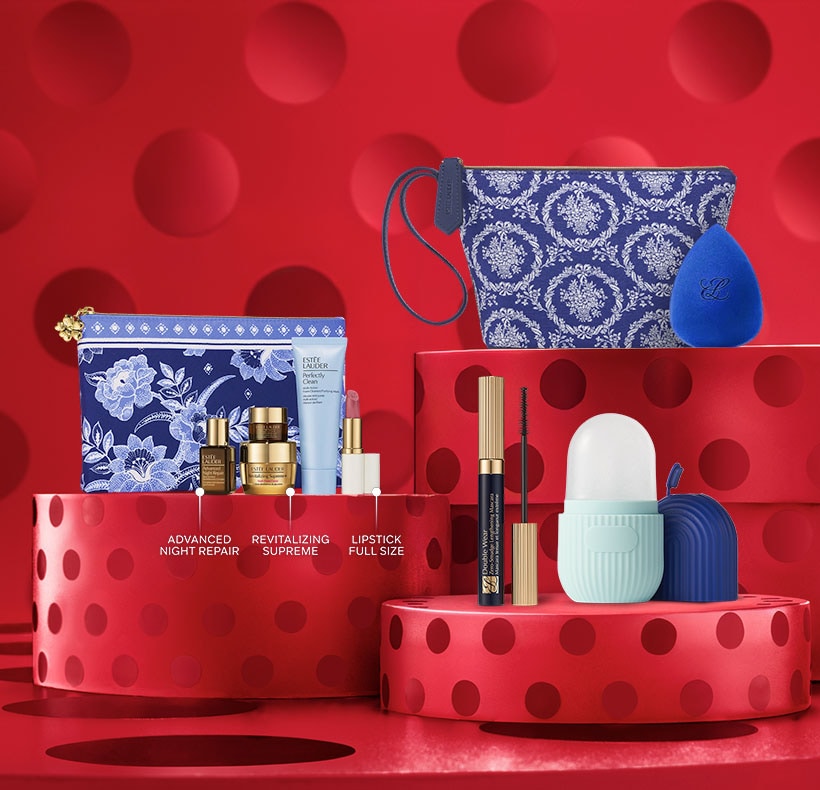 Recibe Mini Kit de Skincare y Makeup en compras de $2,800.* + Neceser, Mascara Full Size, Beauty Blender y Ice Face Roller en compras de $4,000.*