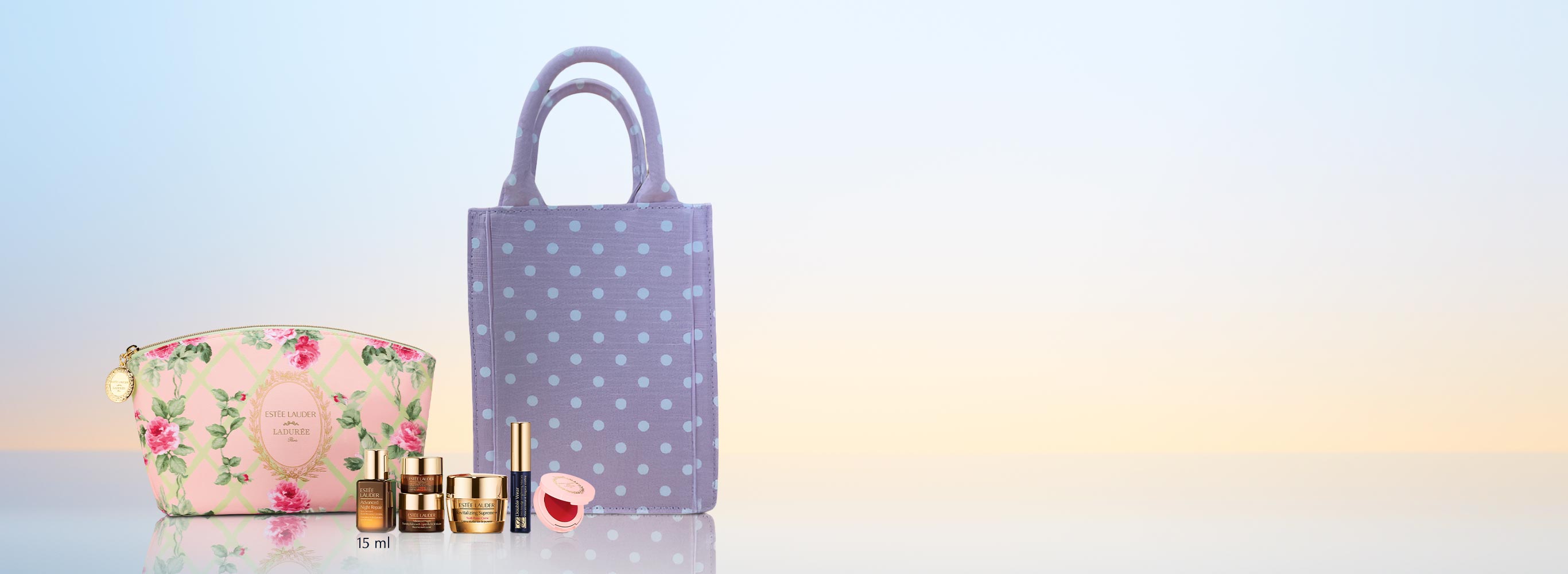 4 Minis + Mini Tote Bag + Cosmetiquera en compras de $3,100.*