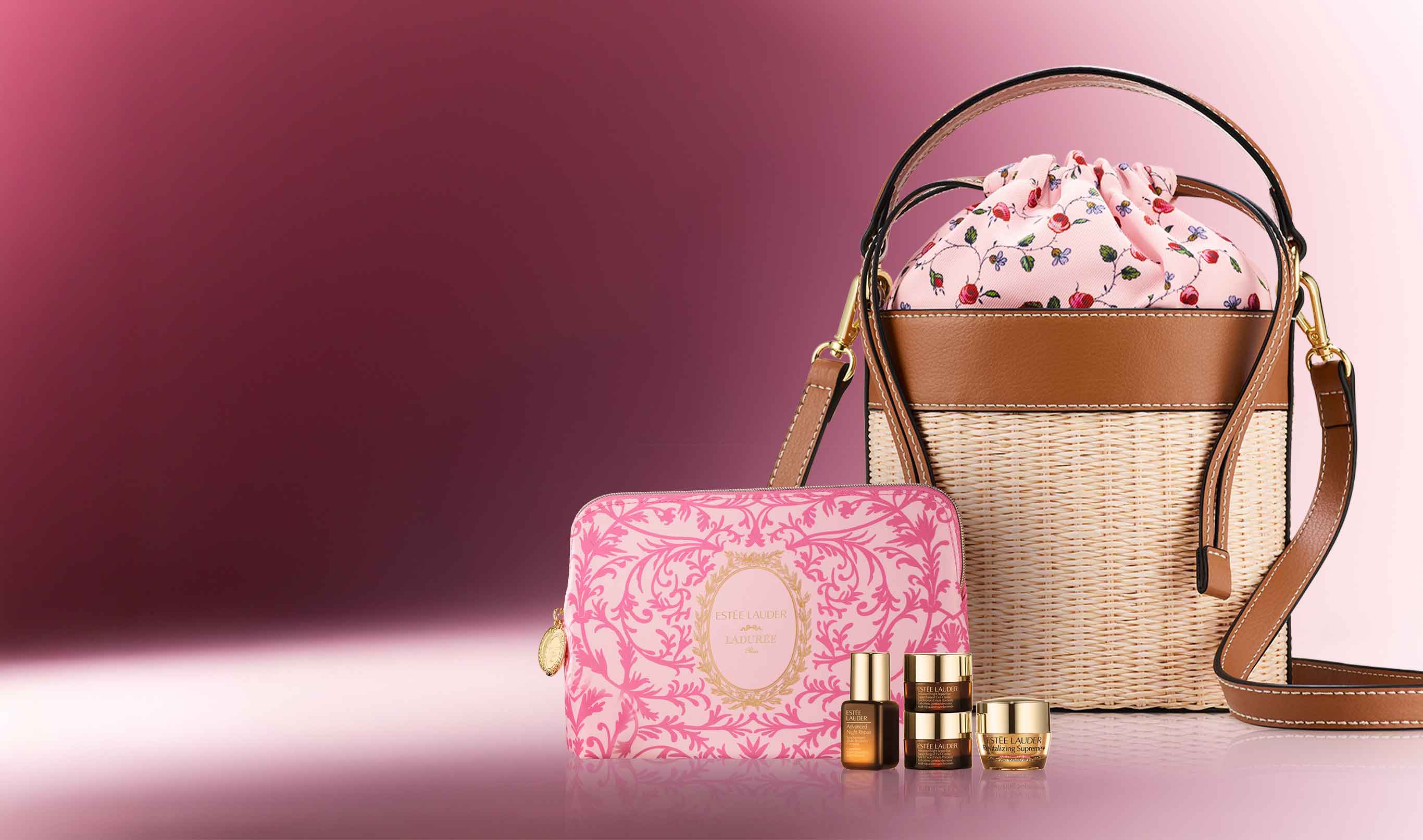 Rutina de Skincare de 4 Minis + Cosmetiquera + Mini Bucket Bag en compras de $3,000.*