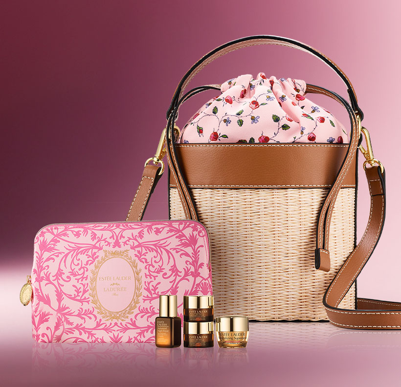 Rutina de Skincare de 4 Minis + Cosmetiquera + Mini Bucket Bag en compras de $3,000.*