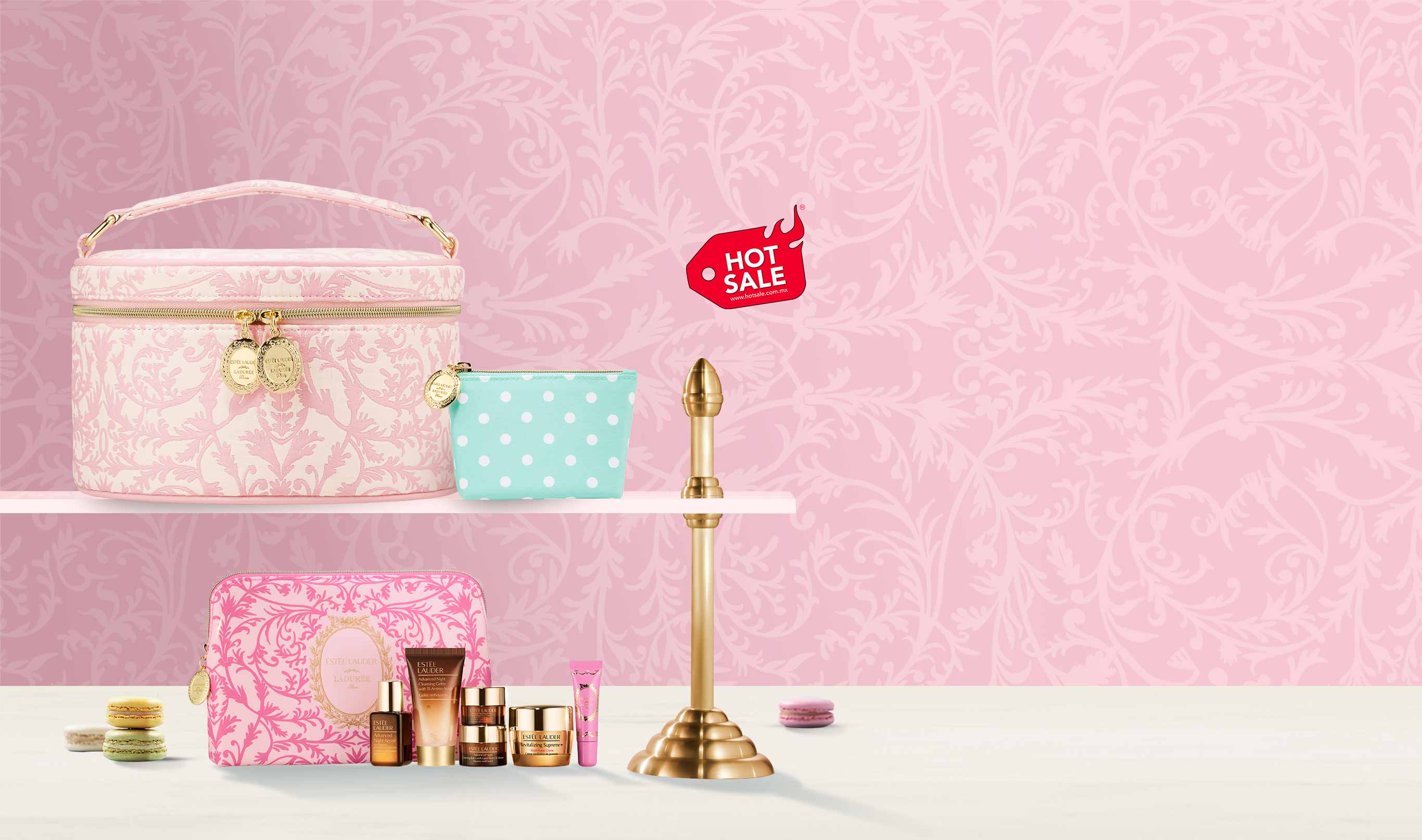 20% OFF* en compras de $2,500. Pouch en todas las compras. Cosmetiquera + 6 Minis en compras de $2,800. Neceser en compras de $3,500.
