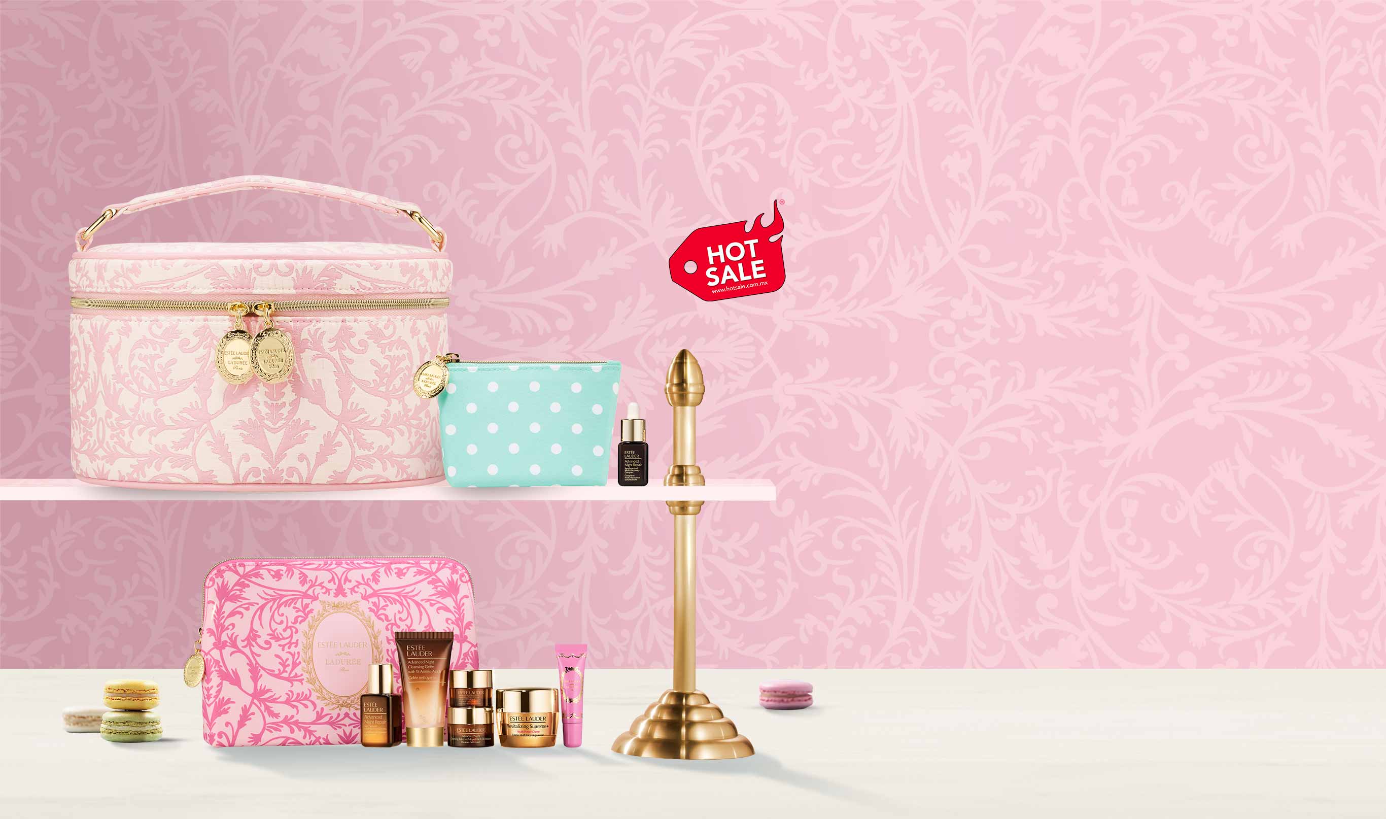 20% OFF* en compras de $2,500. Pouch en todas las compras. Cosmetiquera + 6 Minis en compras de $2,800. Neceser en compras de $3,500.