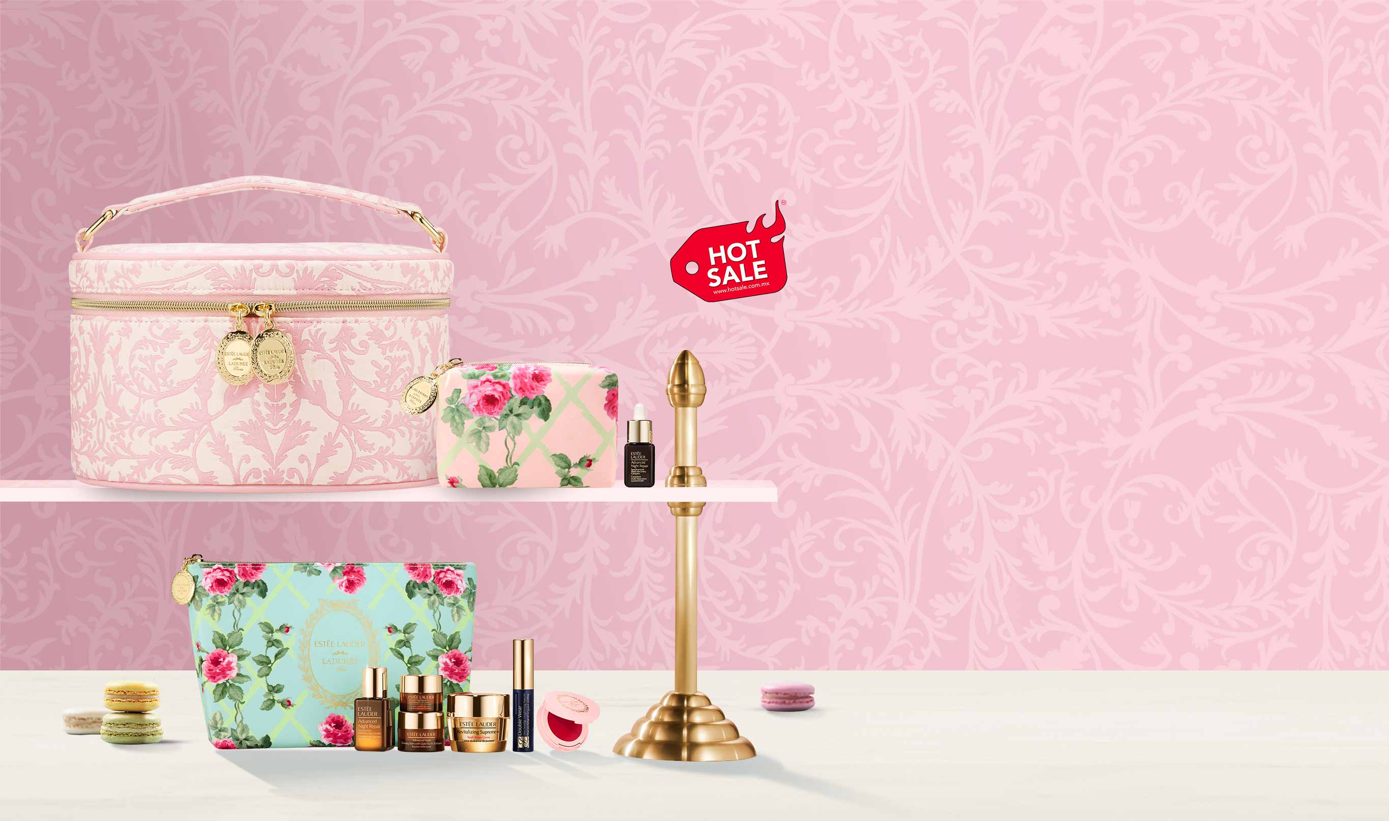 20% OFF* en compras de $2,500. Pouch en todas las compras. Cosmetiquera + 6 Minis en compras de $2,800. Neceser en compras de $3,500.