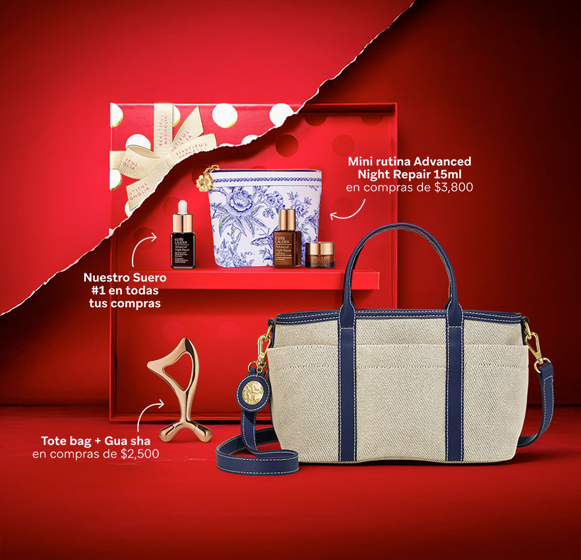 20%* OFF en compras de $2,500 + Regalos acumulables.