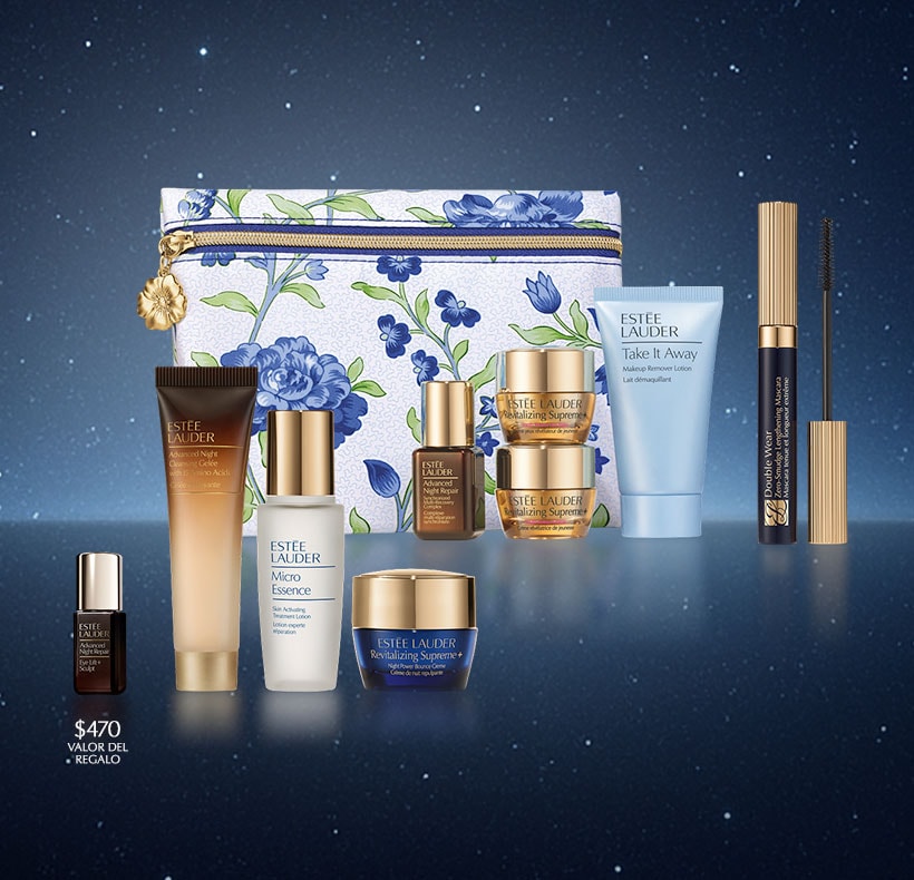 Mini en todas las compras. Rutina de Día de 4 Minis + Cosmetiquera + Mascara Full Size en compras de $2,900.*