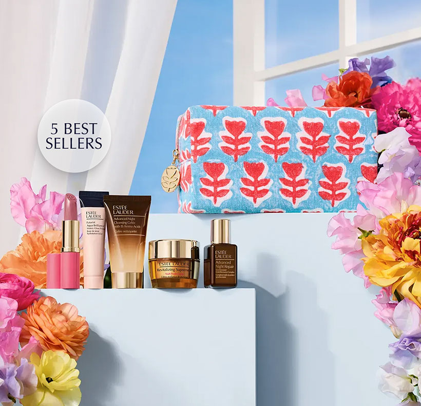 Recibe Mascara Full Size en todas las compras. Además recibe Mini Rutina de 5 Best Sellers con Cosmetiquera Edición Limitada en compras de $2,999.*