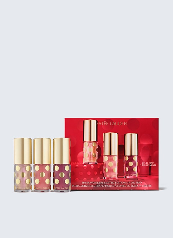 Sheer Wonders Limited Edition Lip Oil Trio 