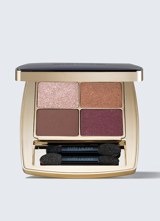 Pure Color EnvyLuxe Eyeshadow Quad, Rebel Petals