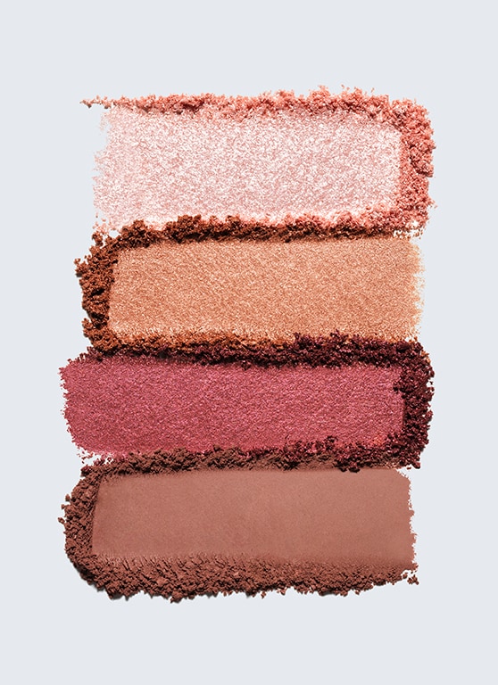 Pure Color EnvyLuxe Eyeshadow Quad, Rebel Petals